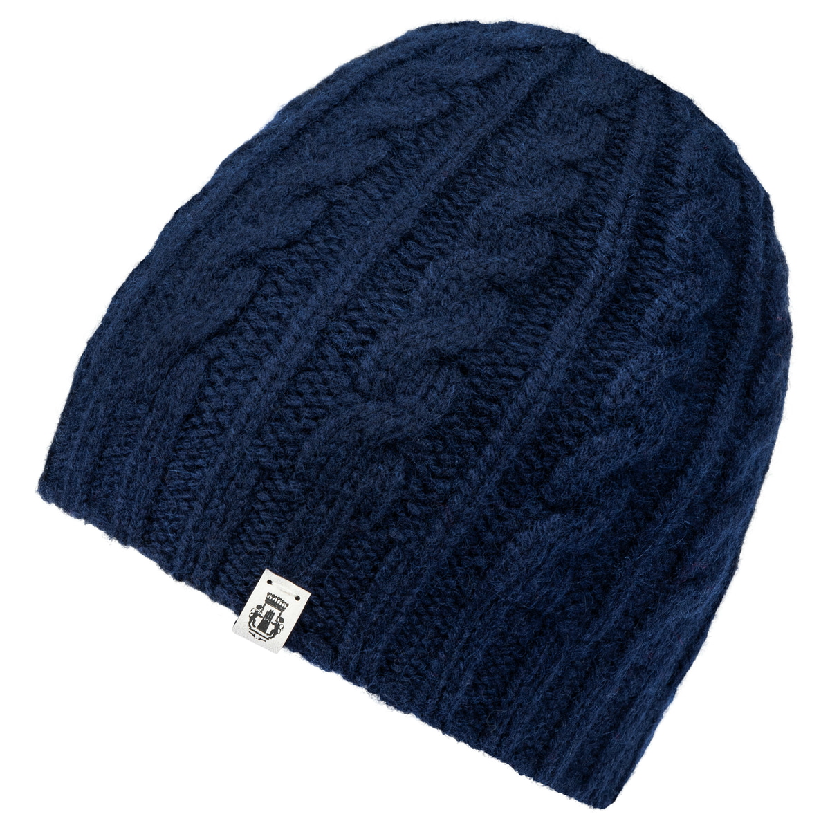 Braided Muetze - navy
