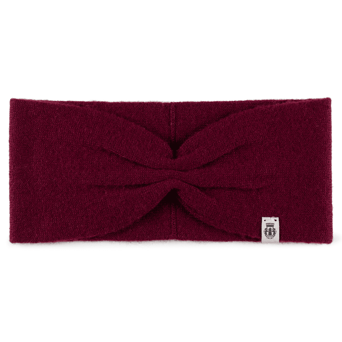 Pure Cashmere Stirnband - burgundy