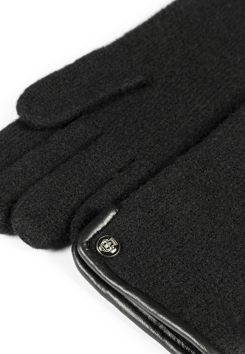 Klassischer Walkhandschuh Men - black