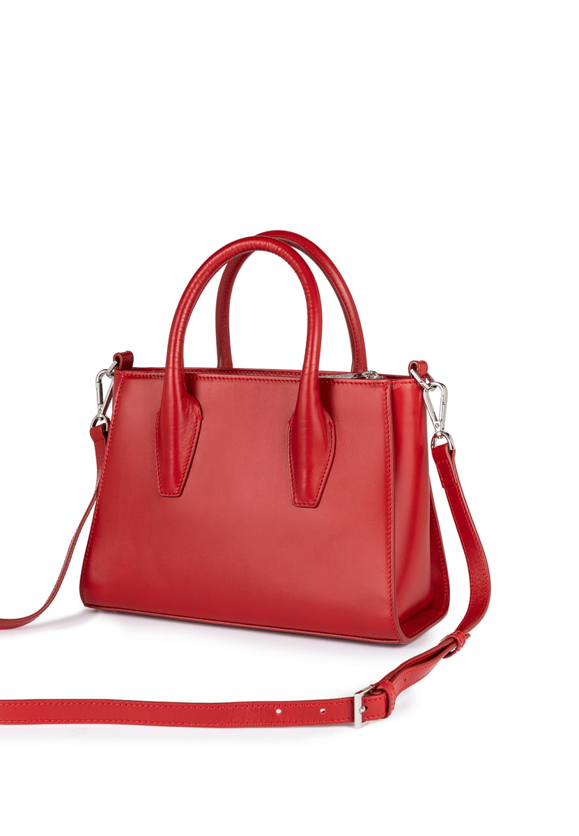 Mathilde Handtasche small plain - classic red