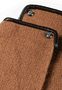 Klassischer Walkhandschuh Women  - walnut