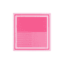 Two Tone Stripes 53x53 - rose