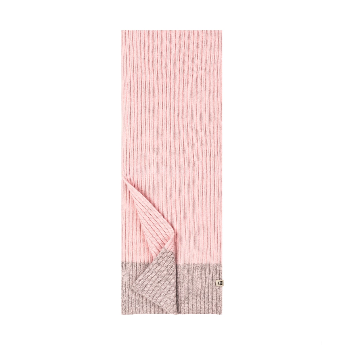 Cabel lines Schal - rose/grey