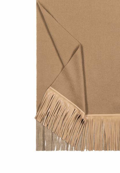 Wool Fringes 35x180 - camel