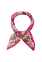 Lucky Elephant 53x53  - multi pink