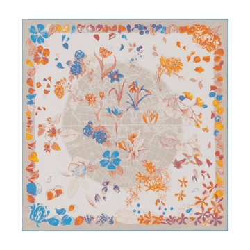 Blooming Atlas 100x100 - multi pearl