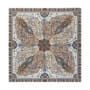 Paisley Mirage 90x90  - multi beige