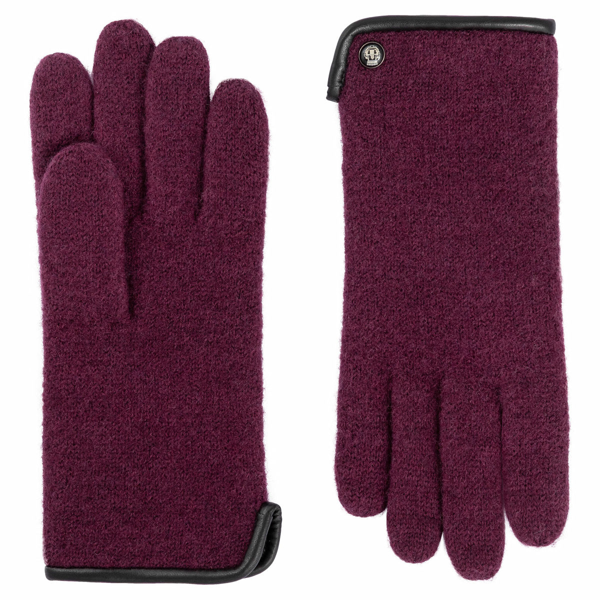Klassischer Walkhandschuh Women - mulberry