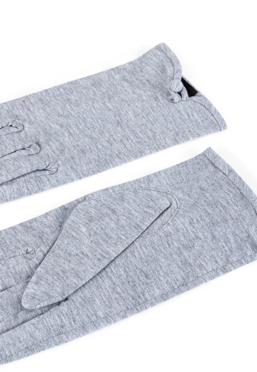 Baumwollhandschuh Classic Women - silvergrey