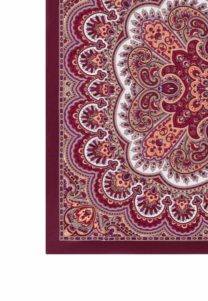 Young Paisley 53 x 53 - multi wine