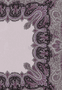 Enchanted Paisley 140x140 - violet/silver