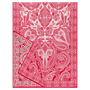 Dual Harmony 70x180  - multi red