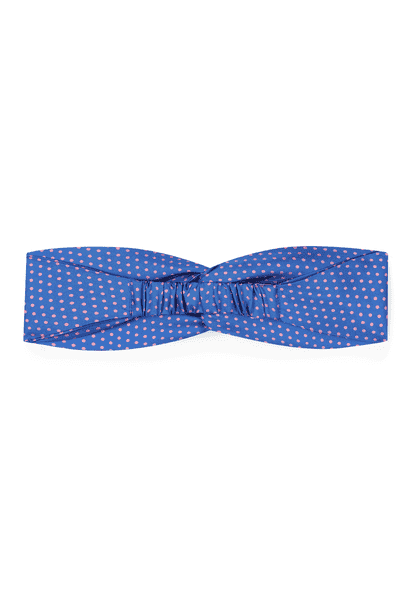 Hairband Dots - electric blue