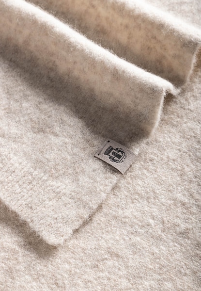 Soft Cloud Kapuzenschal 30x206 - woolwhite