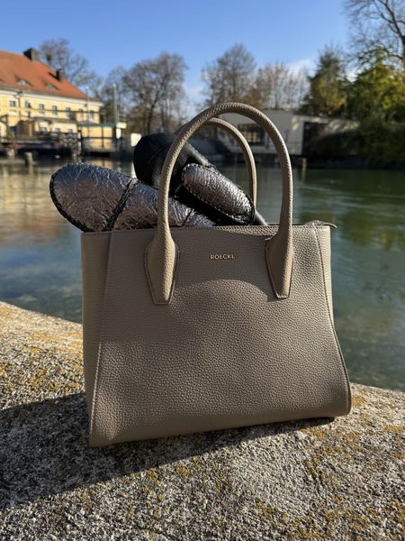 Mathilde Handtasche medium  - taupe
