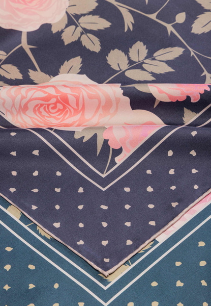 Dagmar 64x64  - black/rose