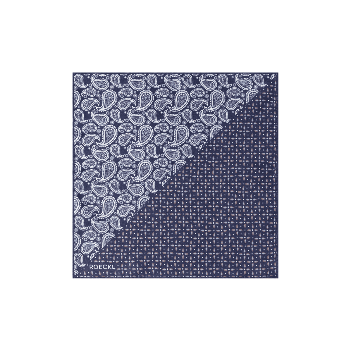 Gentleman´s Poket Square 30x30 - multi navy
