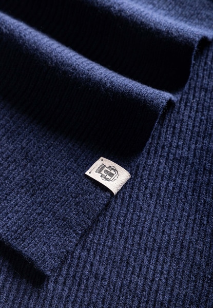 Manhattan Schal 35x180  - classic navy