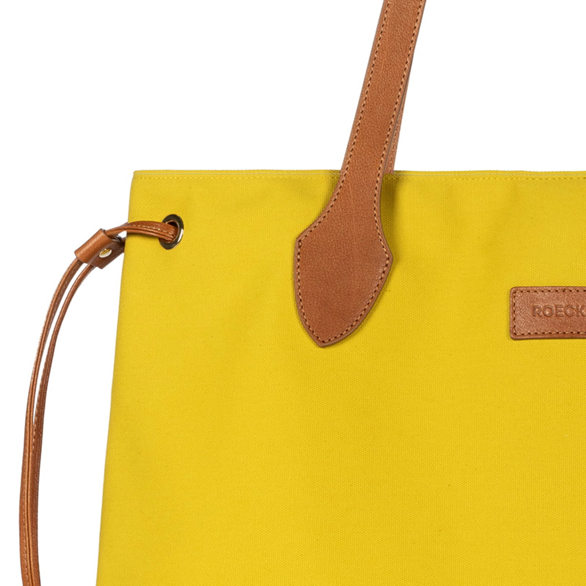 Maimi Canvas Shopper extra large  - lemon