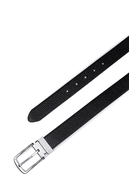 Amie reversible 3cm - black/creme