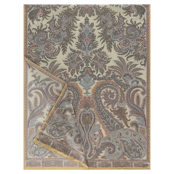 Classic Flowers 70x180 - multi cashmere