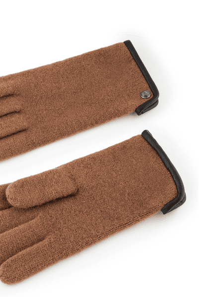 Klassischer Walkhandschuh Women  - walnut