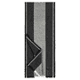 Urban Wool Stripes 37x180  - black/white