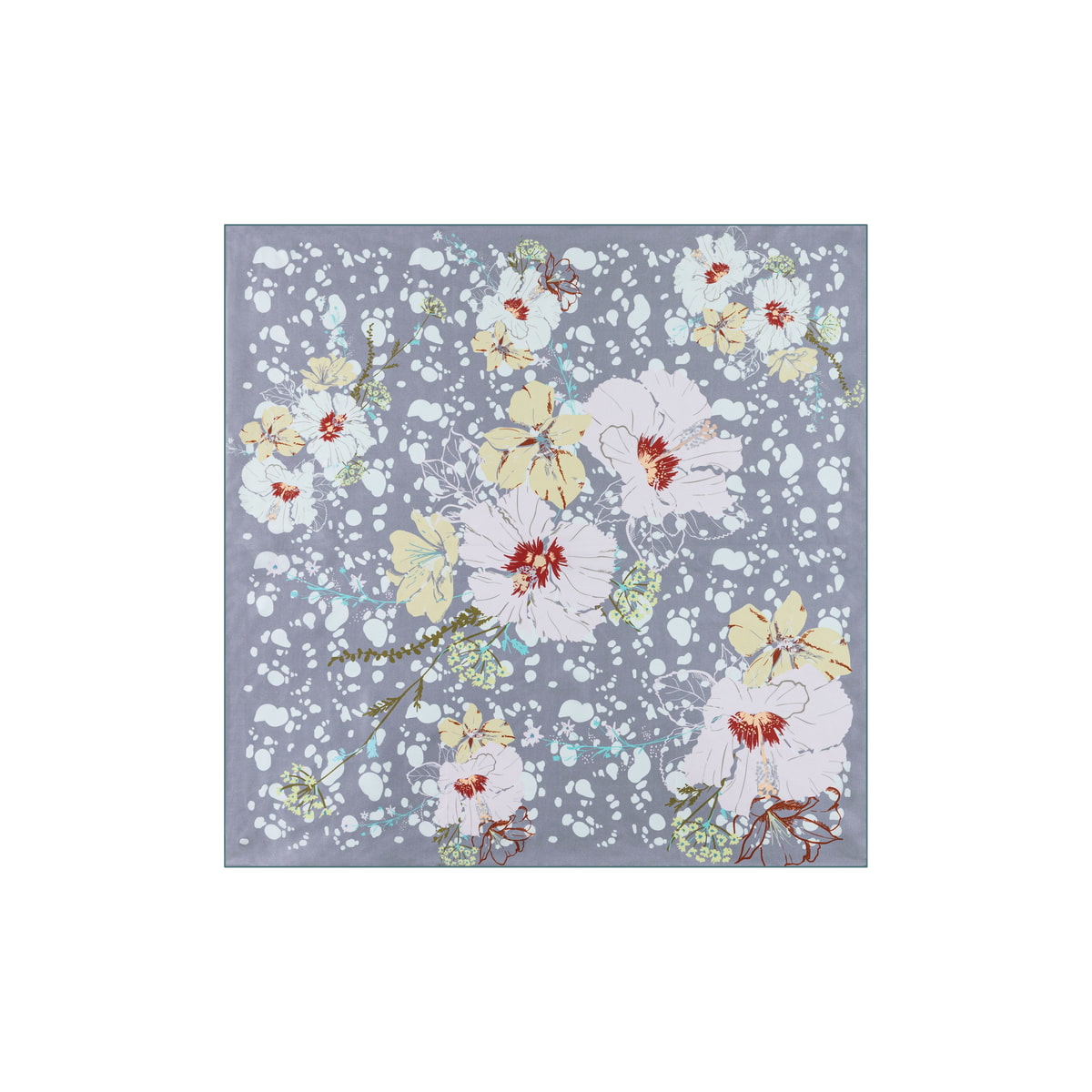 Soft Flowers 64x64  - mint