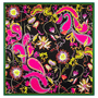 Virtual Paisley 130x130 - black multi