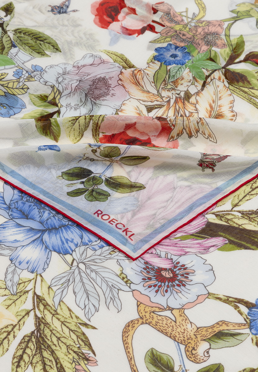 Flower Bouquet 100 x 100 - multi red