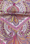 Vibrant Paisley 90x90  - multi pink