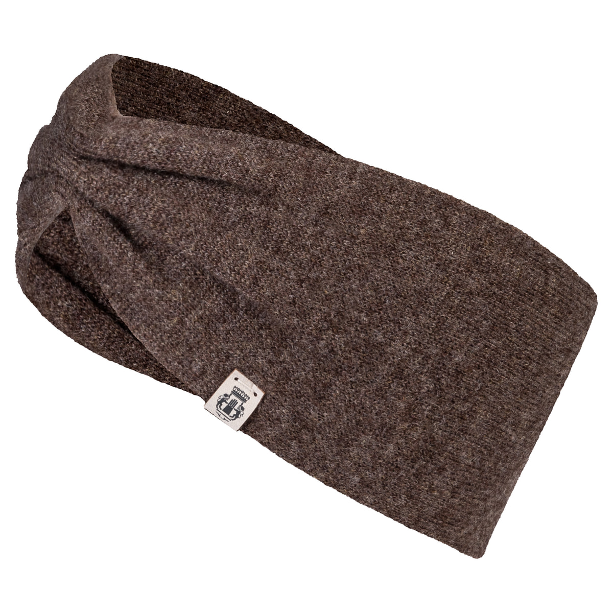 Pure Cashmere Stirnband - coffee