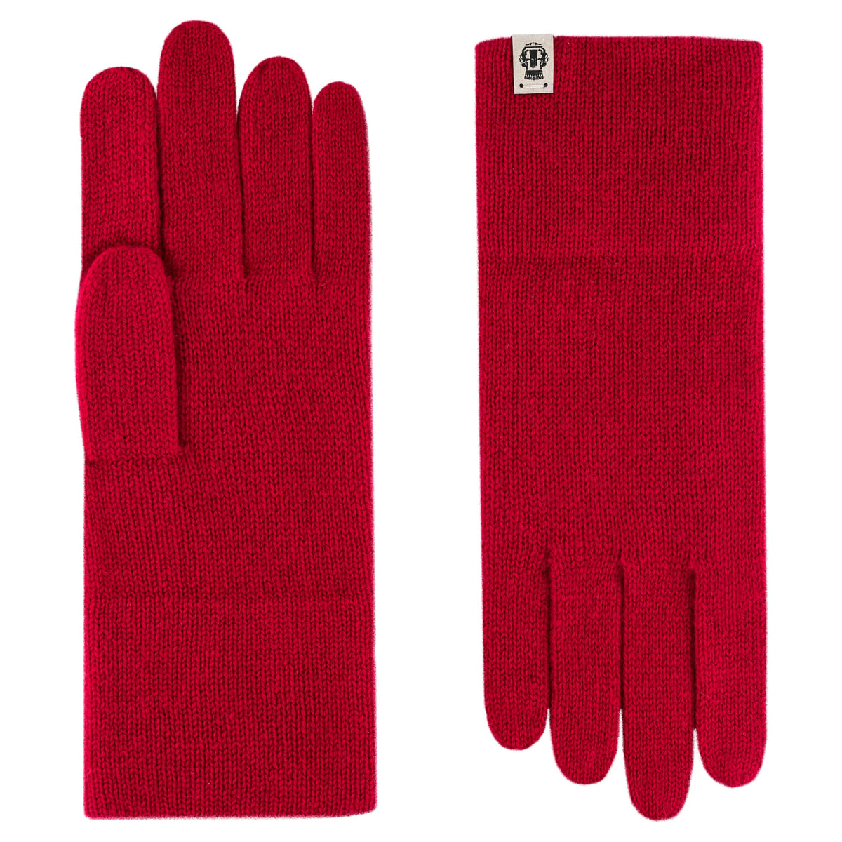 Pure Cashmere Handschuhe - classic red