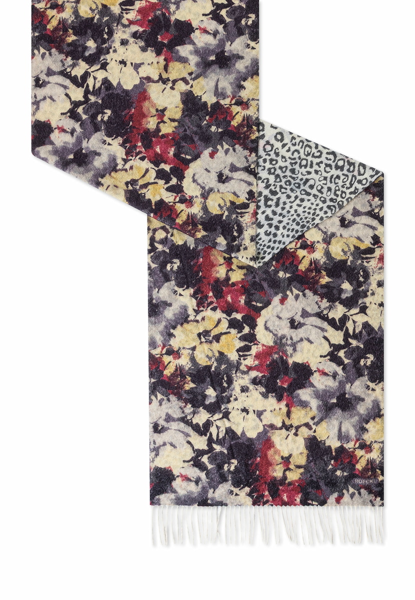 Double Pattern 50x180 - multi mulberry