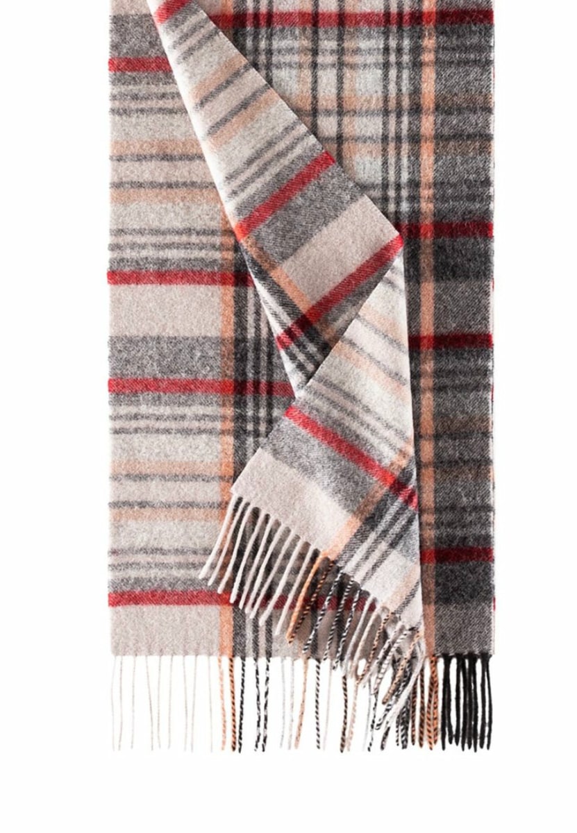 Scottish Tartan Men 30x180 - multi black