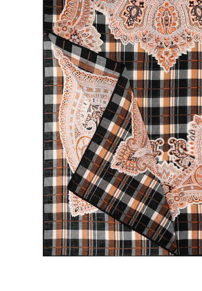 Tartan Paisley 70x180 - multi fox
