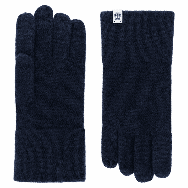 Pure Cashmere Handschuhe - navy