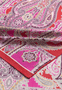 Harfen Paisley 70x170  - red/cashmere