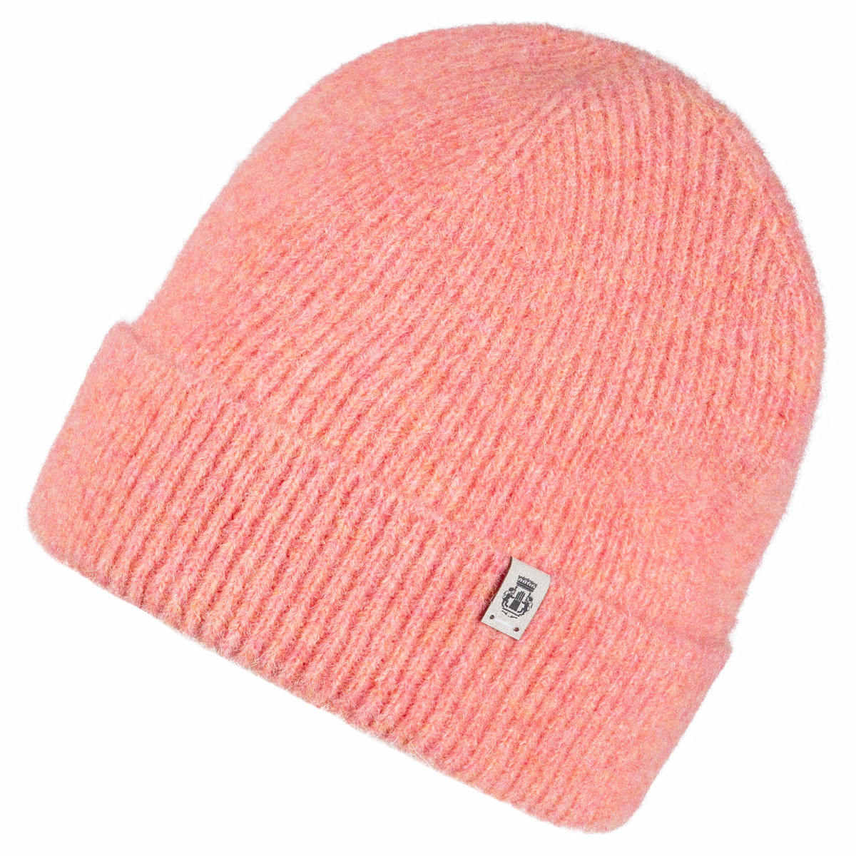 Snow Time Umschlagmuetze - peach blush