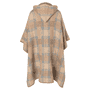 Grays Poncho - multi camel