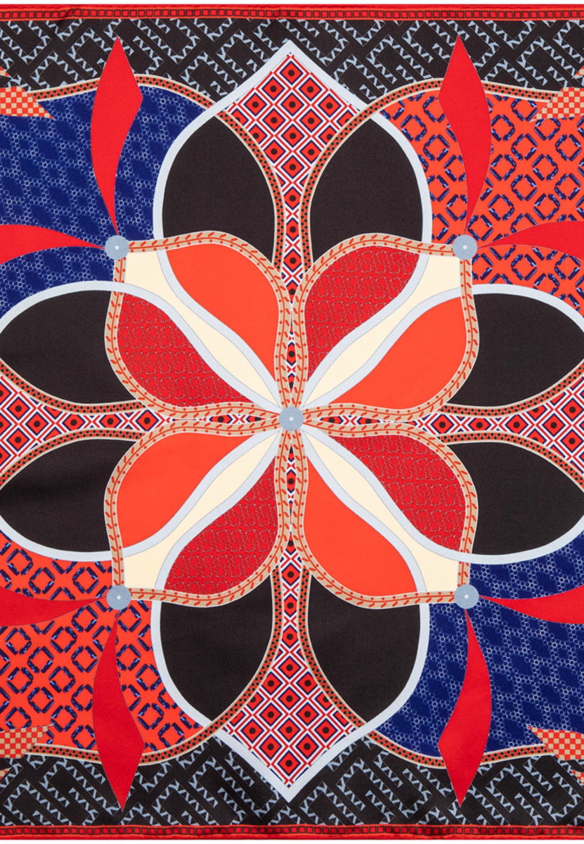 Flower Mandala 53x53 - multi black