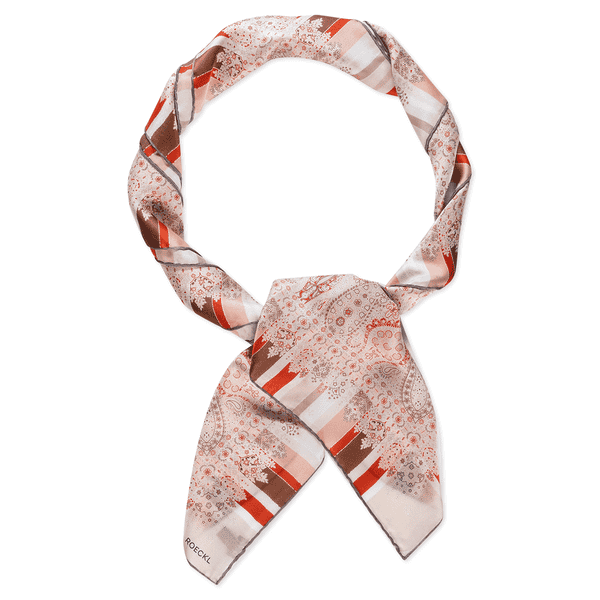 Butterfly Paisley 140x140 - rose/beige