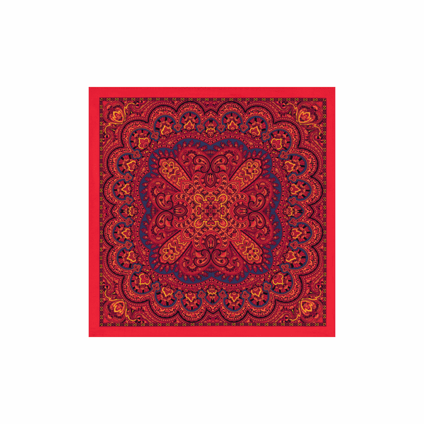 Young Paisley 53x53 - multi red
