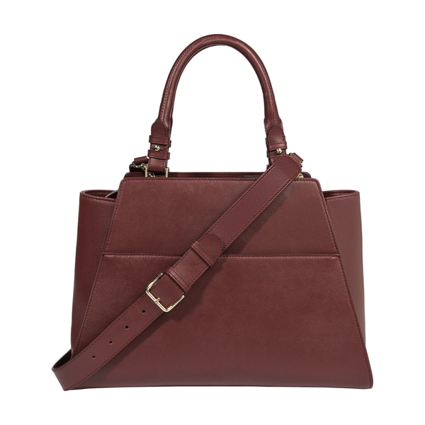Annabelle Handbag Perforation Handtasche - wine