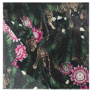 Lotus Jungle 105x205  - black multi