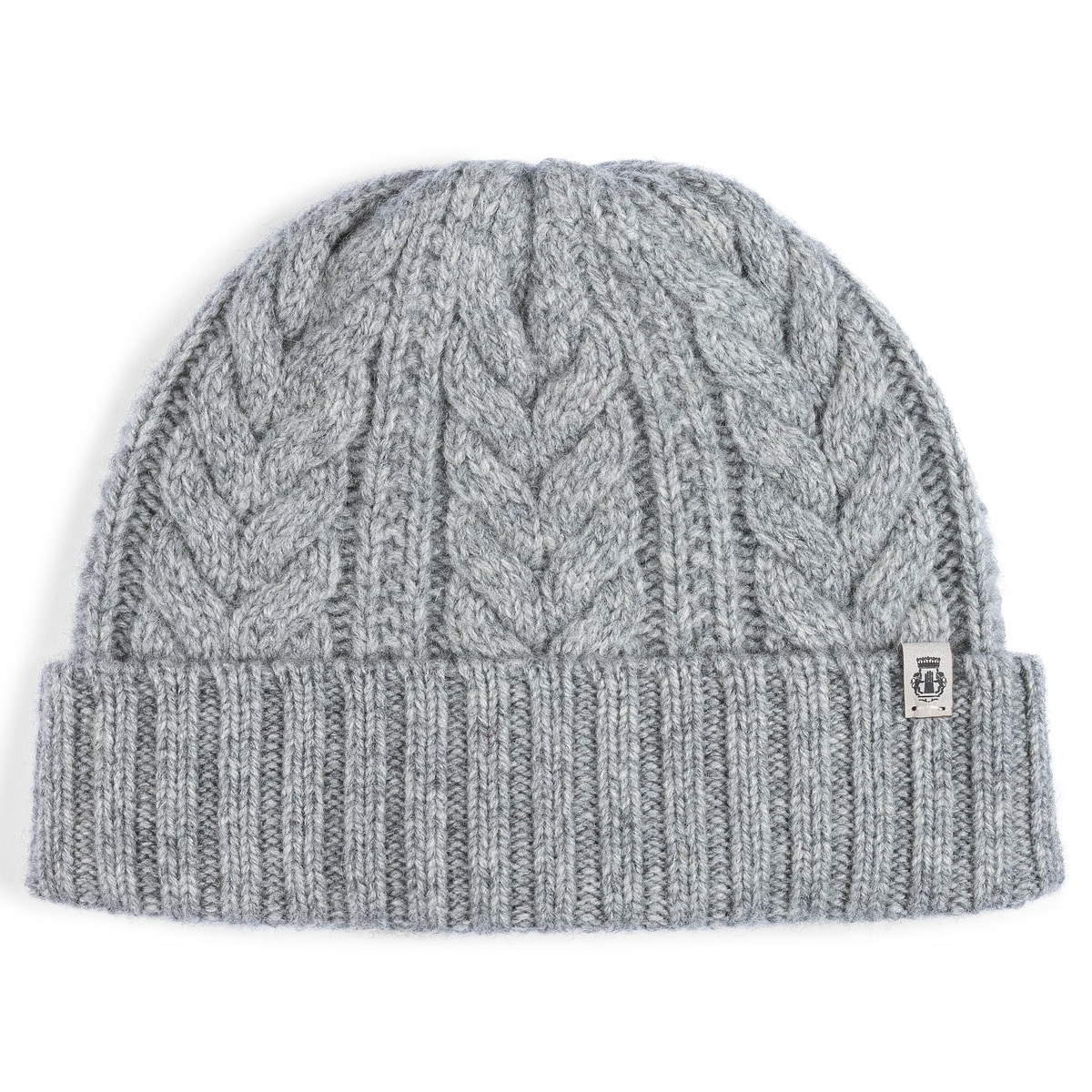 Cashmere Twist Mütze  - flanell