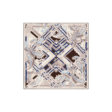 Check Paisley 53X53 - multi coffee