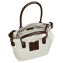 Bottle Bag Schultertasche Midi - linen