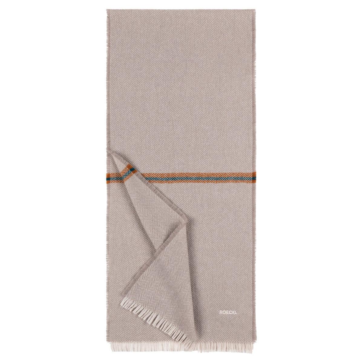 Woven Heringbone 40x180 - multi beige