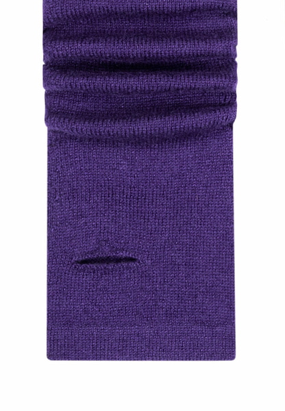 Pure Cashmere Stulpe - violet